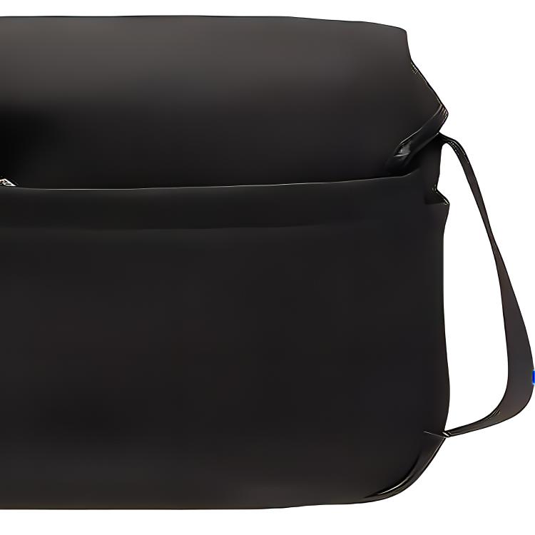 Bally Classic Stripe Fabric Crossbody Bag Men Bags Black 6308447