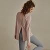 Yoga Clothes, Tops, Women's Loose Fitness Clothes, Quick-drying Clothes, Breathable and Thin Sports Long-sleeved Blouses, Running Thin Fitness Clothes