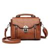 Women  Handbag New PU Leather Fashion Lock Design Large Capacity Shoulder Bag Female Crossbody Bag