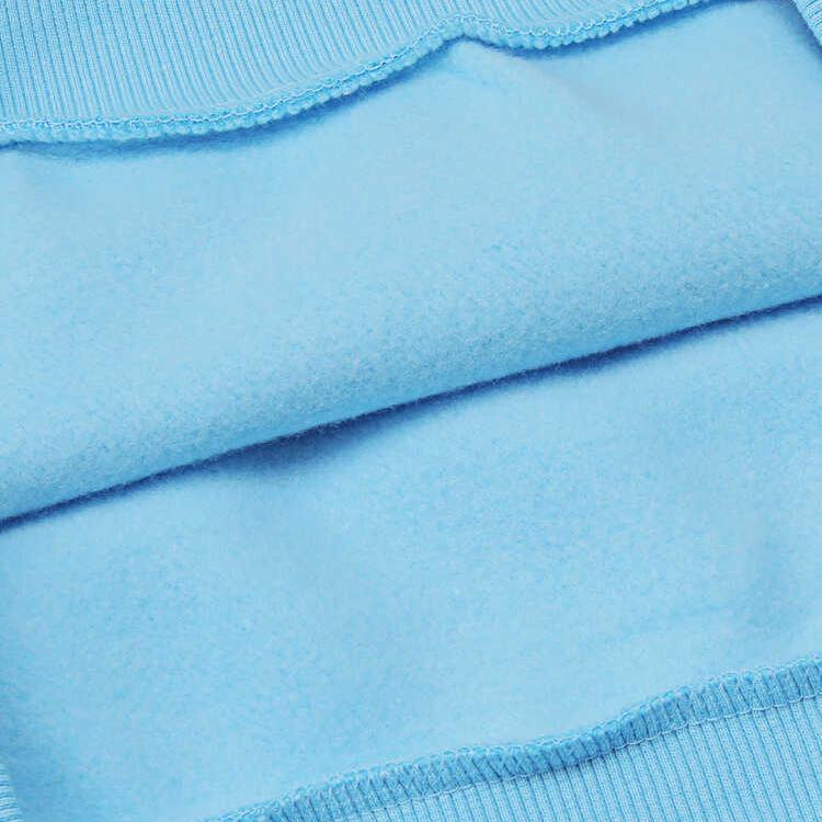 Nike Crew Neck Loose Fit Logo Print Sweatshirt Kids Tops Sky-Blue FD2992-407