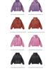 ARTIE Men's 2024 Winter Unisex Thick Spray-Dyed Double Zipper Sweater Hoodies