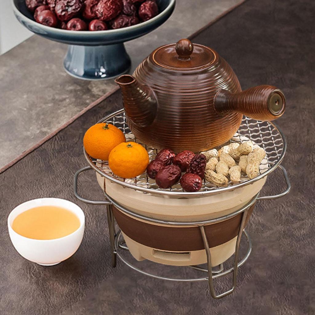 Charcoal Stove Japanese Grill Multipurpose Portable Barbecue Outdoor Camping for Garden Patio