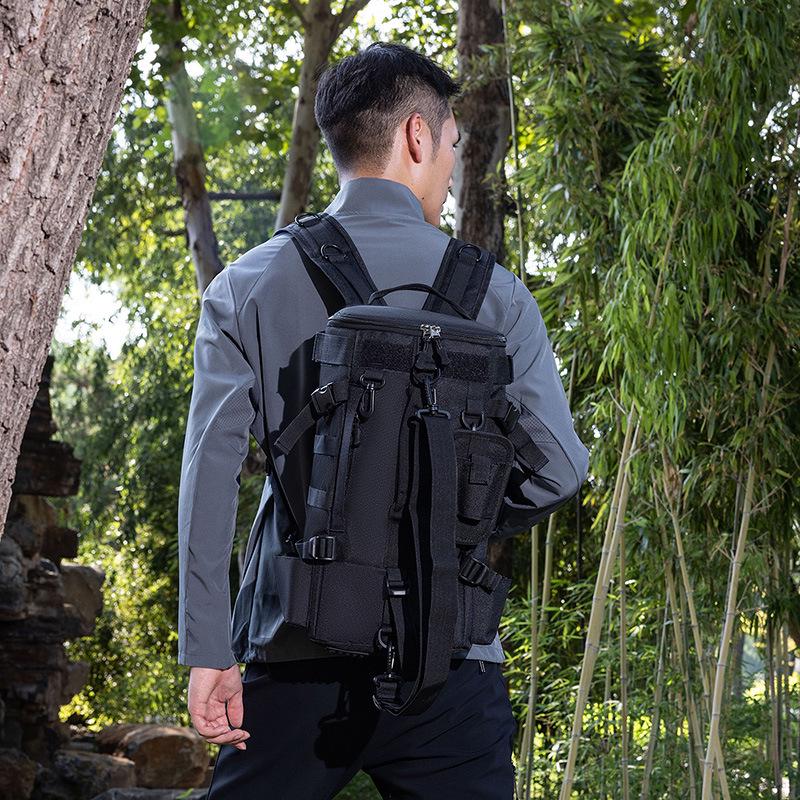 Large Capacity Multi-Functional Outdoor Backpack and Crossbody Lure Bag