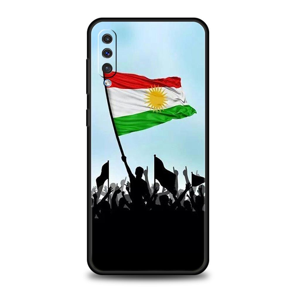 K-Kurdistan Flag Phone Case For Samsung A56 A36 A26 A24 A12 A14 A16 A50 A70 A20E A22 A30 A40 A34 A54 A42 A52 5G A04s A06 Cover