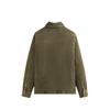 Kith FW24 Washed Corduroy Brixton Puffed Shirt Jacket Solid Color Single-Breasted Lapel Long Sleeve Jacket Men jackets Green KHM010607-2004