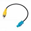 Fakra Cable 9.05 Inch Length Video Signal Transfer Fakra Backup Camera Harness Adapter