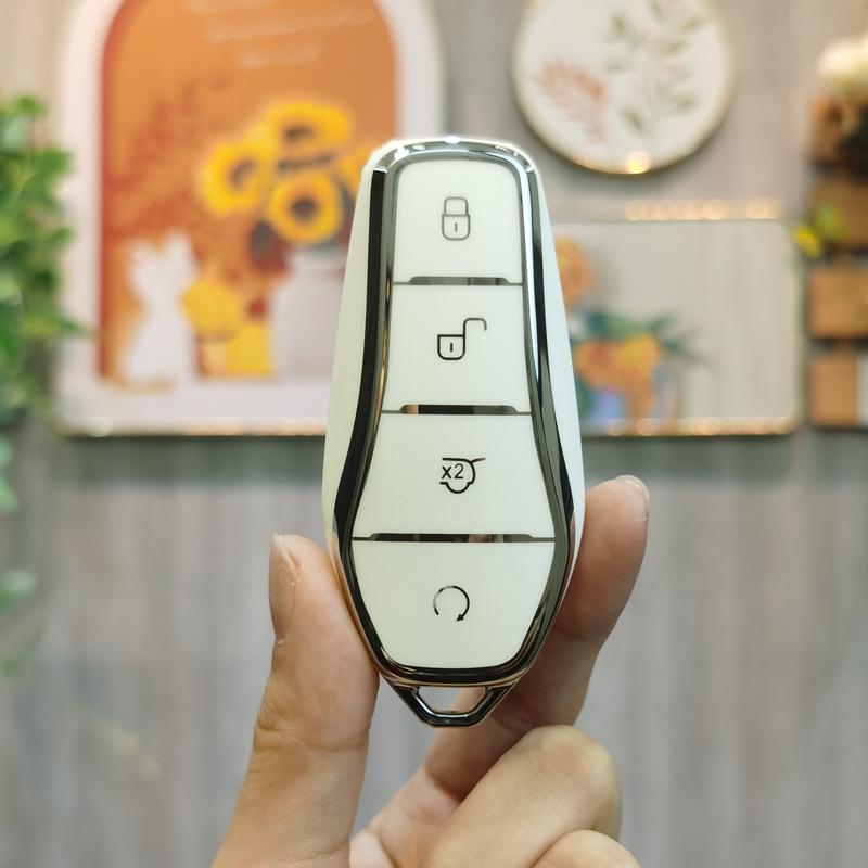 Car Key Cover for BYD Models: Qin Plus, DMI, Dolphin, Song Plus/Pro, Han EV, Tang, Yuan - Unisex