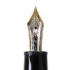 Great MONTBLANC fountain pen Meisterstück 147 Traveler white star black 14K mens Used