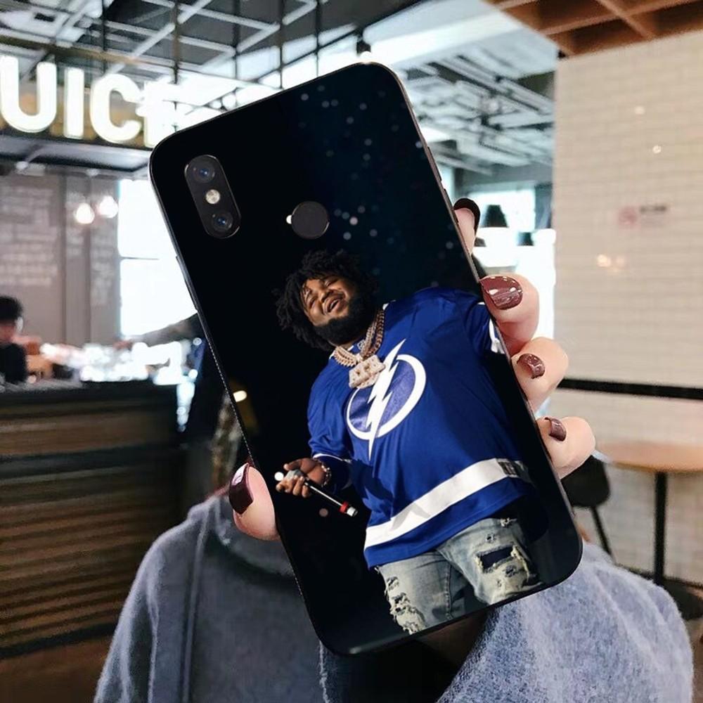 Rod Wave Rapper Cool Man Phone Case For Xiaomi Mi 5X 8 9 10 11 12 Lite Pro 10T PocoX3pro PocoM3 Note 10 Pro Lite