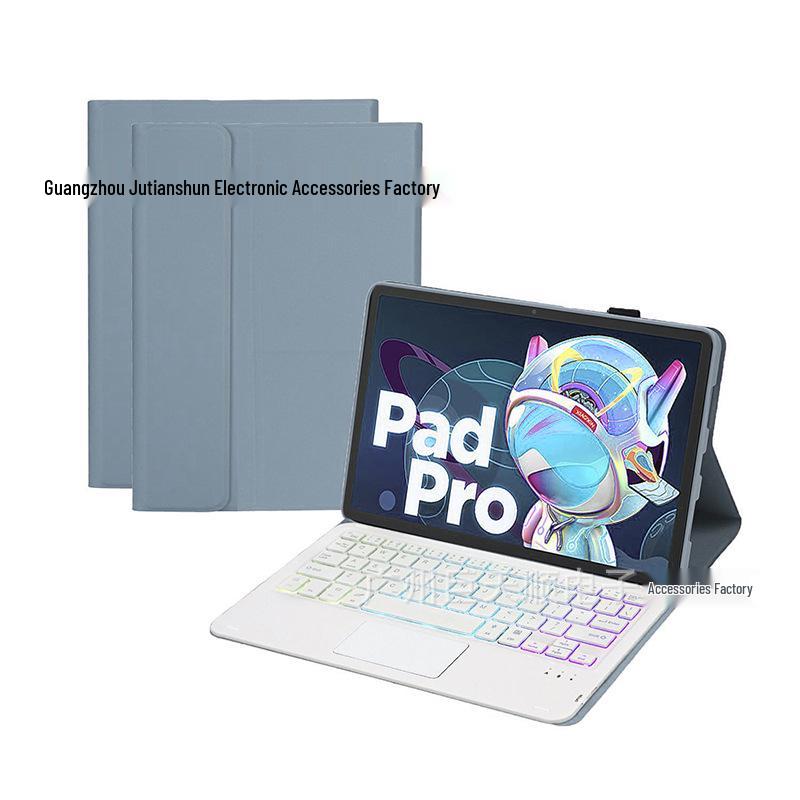 Lenovo M10 Plus 3rd Gen Protective Case with Colorful Backlit Bluetooth Keyboard for 10.6" Tablet (Brazil/Portugal)