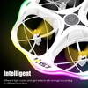 Mini Drone Rc UFO Toy with Led Light Gesture Control 2.4G Radio Controlled Plane Helicopter Dual Mode Airplanes Toys for Boys
