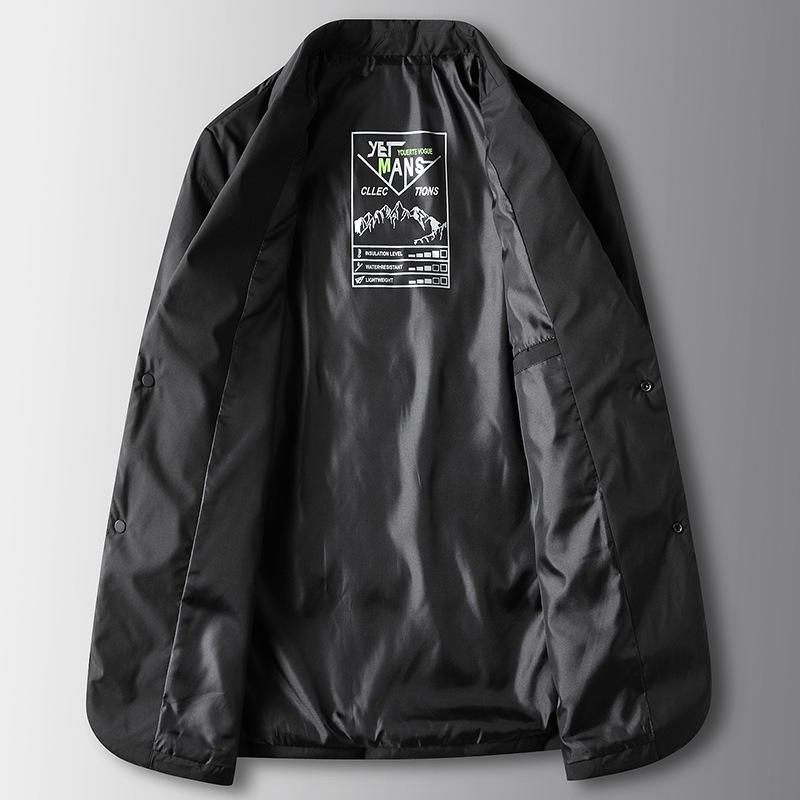 Autumn and Winter 90 Gray Duck Down Youth Warm Business Casual Light Suit Version Down Jacket