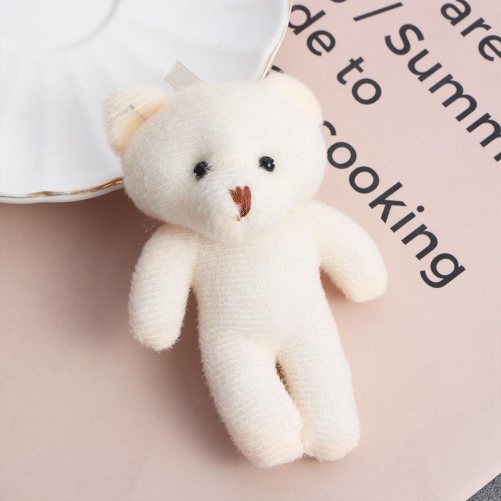 Animal Key Rings Schoolbag Pendant Bear Pendant Mini Plush Bear Bear Plush Doll Plush Bear Toys