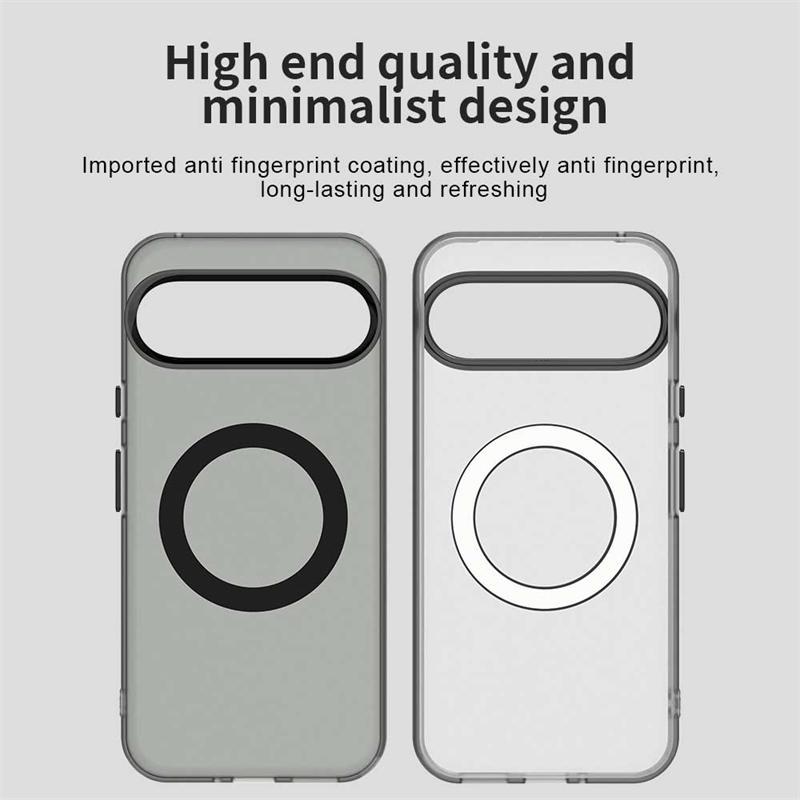 Magnetische Adsorption Kabellose Ladehülle Für Google Pixel 9 Pro Transparente Hülle Google Pixel 9 Pro Hülle Für Google Pixel 9 Pro