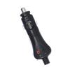 Prise Allume Cigare - Universel - 12 Volts - Fusible 7A - Noir - Remplacement
