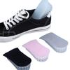 Unisex Transparent Silicone Height-Boosting Insoles - Shock Absorbing, Multi-layered Heel Pads for Sports and Daily Use
