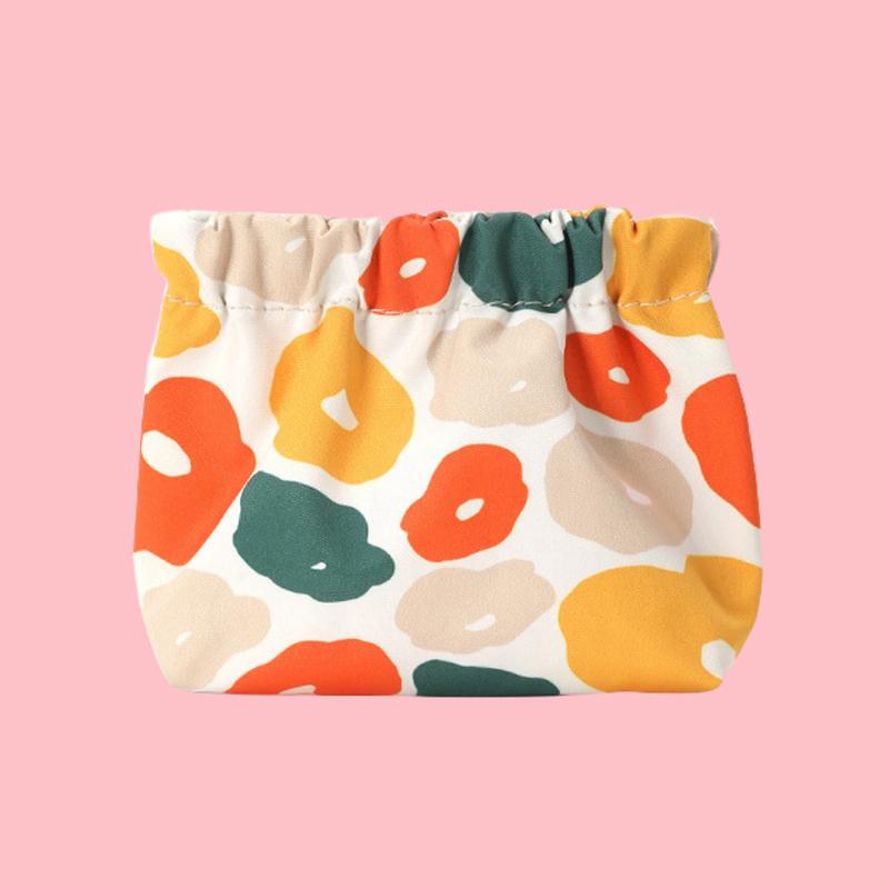 

1 шт. сумка для хранения гигиенических салфеток, женские сумки для тампонов, держатель для кредитных карт, салфетка, полотенце, косметика, хлопковый кошелек, органайзер для монет