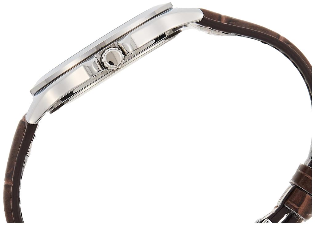 Casio Watch White Brown Strap Men's - MTP-V300L-7AUDF Dial, Band, Brown,