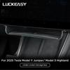 For Tesla Model Y Juniper 2026 Car Storage Box Under The Central Control Screen Storage Organizer Case Tray Model3 Highland 2026