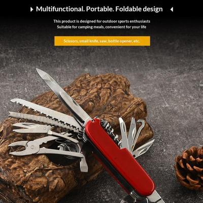 5/7/9/11 In 1 Multifunctional Knife Folding Multipurpose Combination Scissors Stainless Steel Emergency Equipment Small Tool