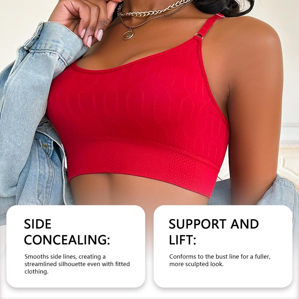 Zeriluna Push-Up Lingerie Set: High-Waisted, Thin Strap, Comfortable & Breathable.