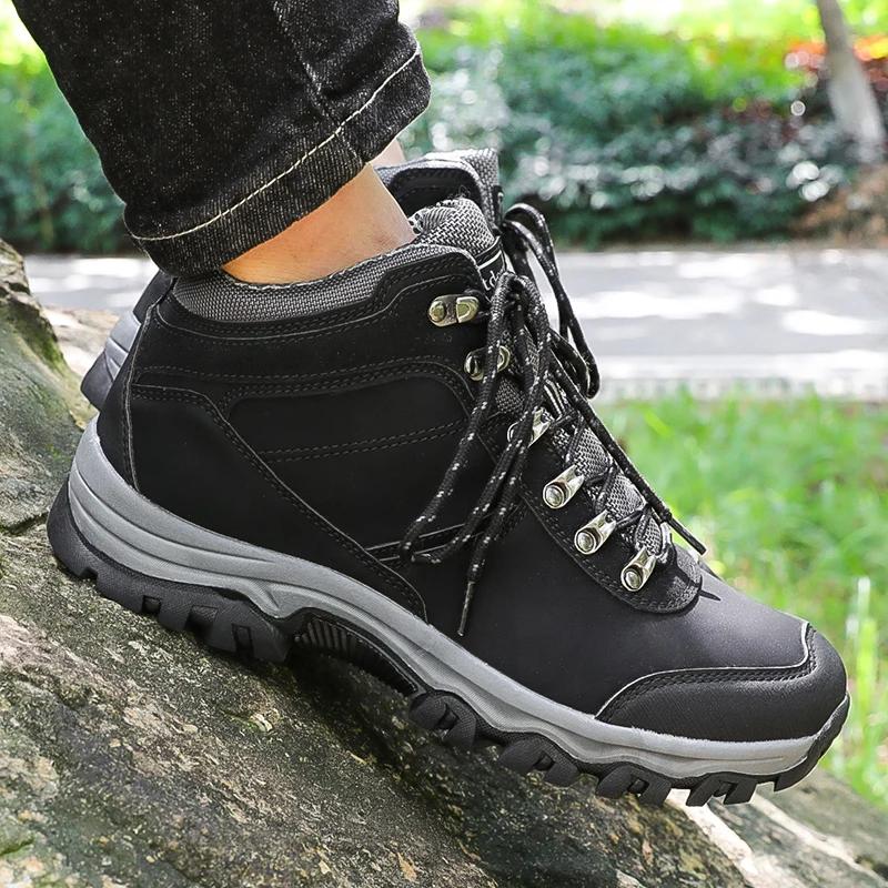 Hiking Shoes Men's Waterproof Hunting Boots Tactical Desert Combat Ankle Trekking Boots Male Women Warm Leather Sneakers