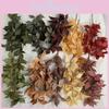 Leaf Simulation Hazelnut Green Plants Artificial Flower Wedding Decorations