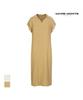 MAREMONTE Roll-Up Slit Collar Long Dress_M236Mop41S0