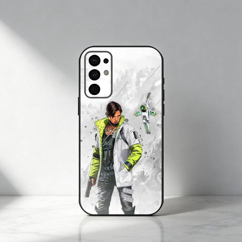 Game A-Apex L-Legends Ptinted Phone Case For Samsung S25,S24,S21,S22,S23,S20,Ultra,S26,Plus,Fe,Note,5G Black Cover