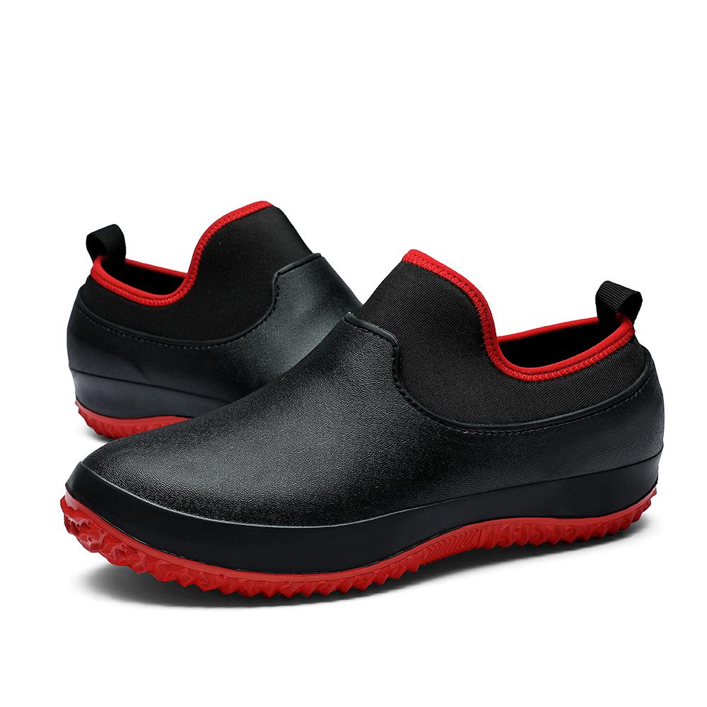 EVA Water Shoes for Men and Women Non-slip Work Chef Shoes Casual Loafers Waterproof Oil-proof Kitchen Flats Resistant Shoe Medical Loafer