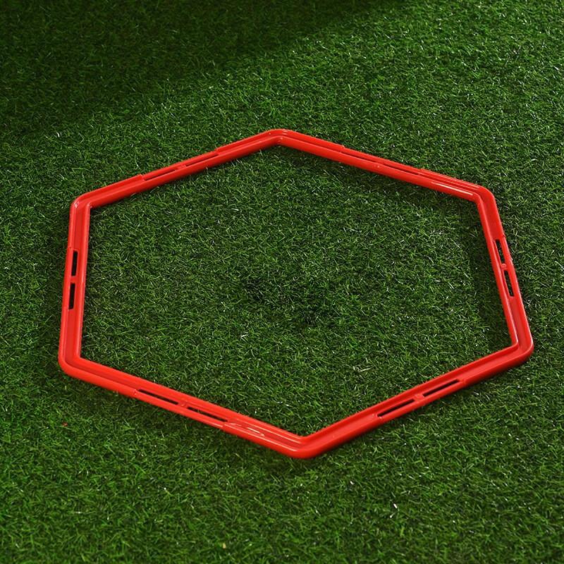 Hexagonal Football Agility Training Rings