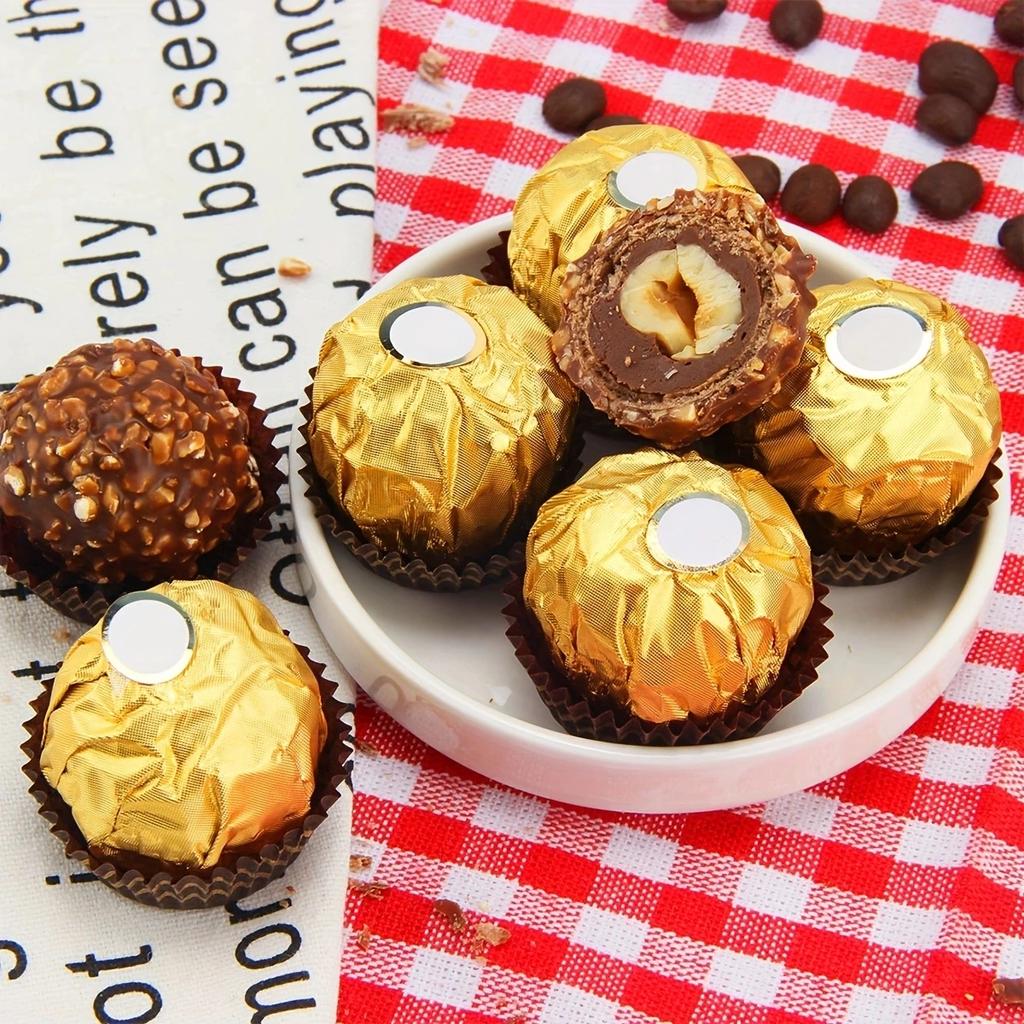 100Pcs-Chocolate Candies Wrapping Tin Paper DIY Baking Food Package Aluminum Foil Gifts Decoration Paper