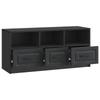 TV Stand in Black 102 x 34.5 x 47 cm Particleboard