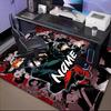 Custom Name Light Darkness Jujutsu Rug for Living Room, Game Rooms, Office, Bedroom, Floor Mat Playful Design, fan gifts Christmas decor