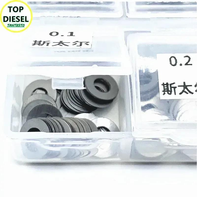 500PCS 3X7.2/4X9mm  Diesel Fuel Injector Pump Nozzle Seal Washer Aluminium Rings Repair Kits for AOWEI STR CUMMINS BOSCH