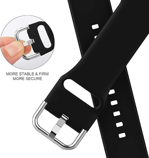 Silicone Strap Bands for Samsung Galaxy Watch 6 5 4 Active 2 Sports 22mm Watch Straps For Amazfit GTS 4/3/2e/Bip Watchbands Belt