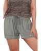 Azura Exchange Elastic Waist Drawstring Pocket Shorts