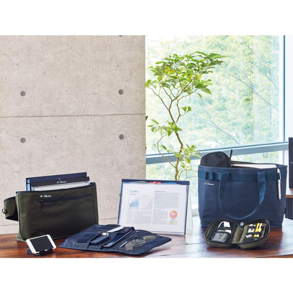 LIHIT LAB CORDURA Plochá taštička L, Olivová, A7768-22