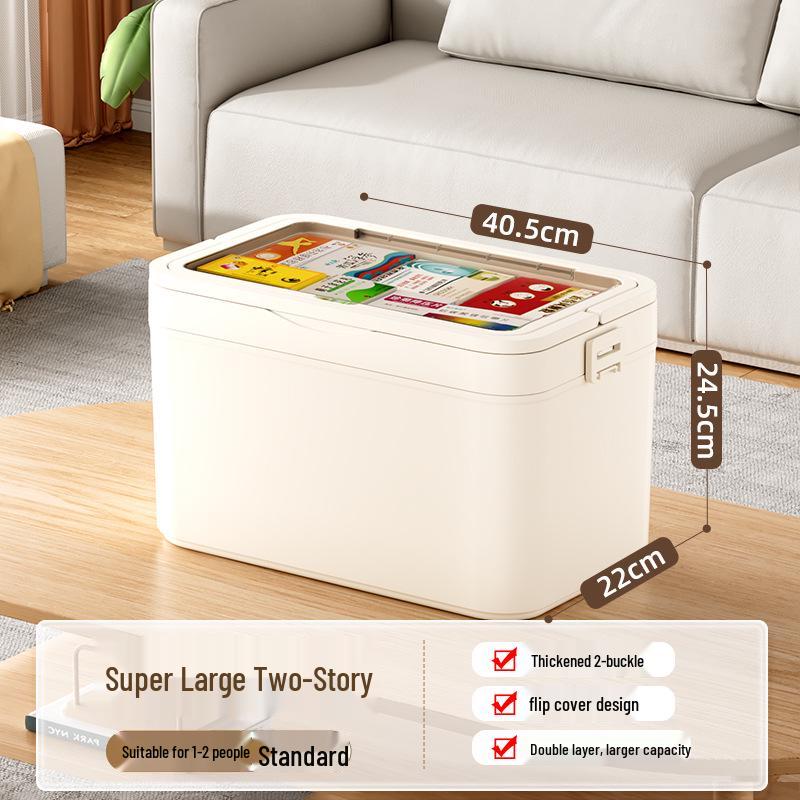 Large Capacity Transparent Medicine Storage Box - Multi-Layer Family First Aid Organizer