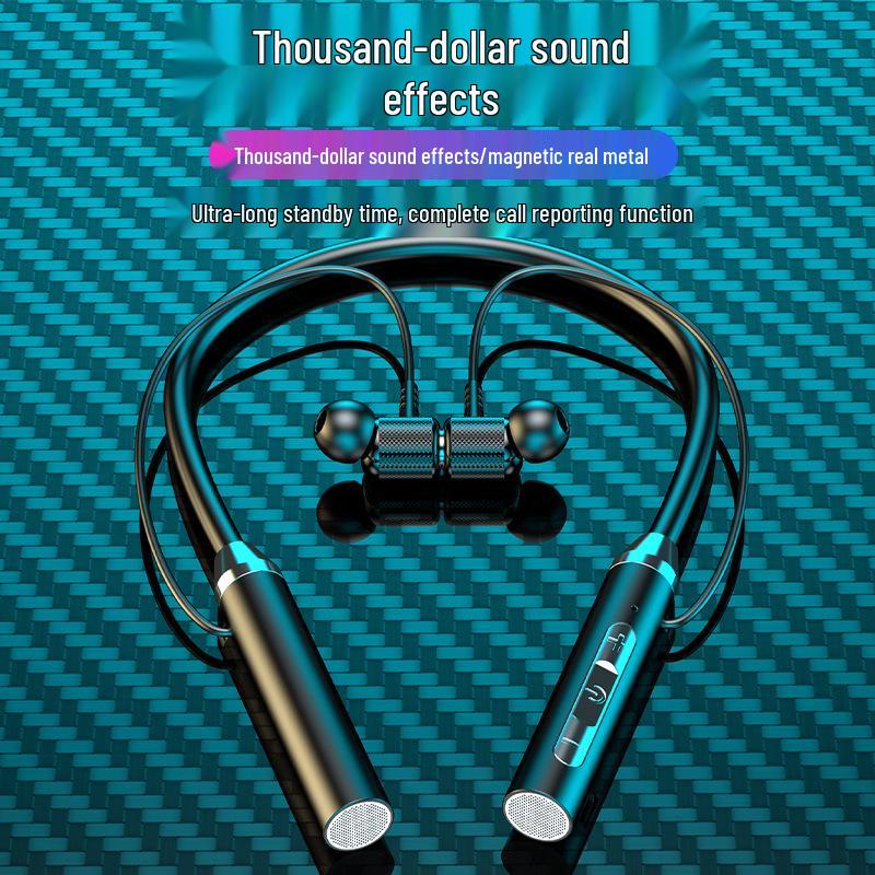 Premium Bluetooth Neckband Sports Earphones - Long Battery Life, In-Ear Design