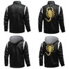 Men 'S Leather Jacket European And American Large Size Boys Pu Leather Jacket