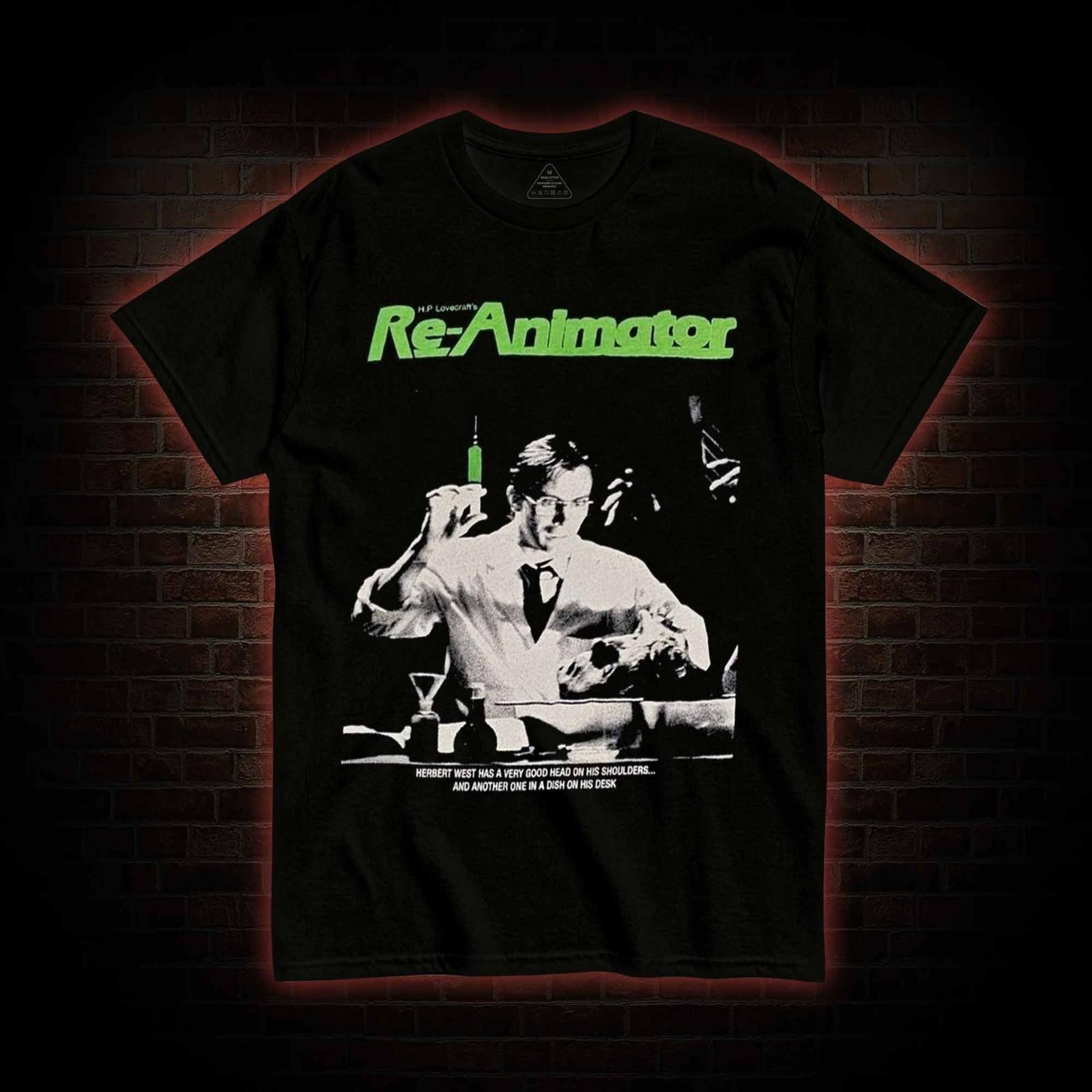 Re-Animator Movie Tee Unisex Short Sleeve Shirt S-5XL S
