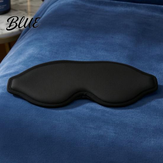 Adjustable Eye Cover for Rest Sleep Mask Men Women 3D Blackout Masks with Elastic Strap Side Ergonomic Blindfold Sleepers Light Blocking Sleeping