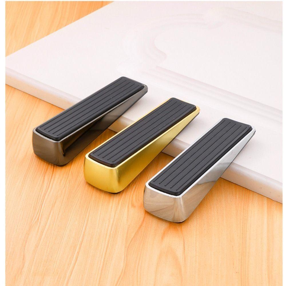 Zinc Zinc Zinc Alloy Door Stopper Mobile Door Stop Anti-collision Door Wedge Home