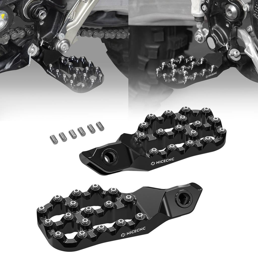 For 2024 KTM EXC 300 EXC EXC-F XCW XCF-W XWF 150 200 250 300 350 400 450 500 Offset Foot Peg Footrests SX SXF XC XCF 2023-2024