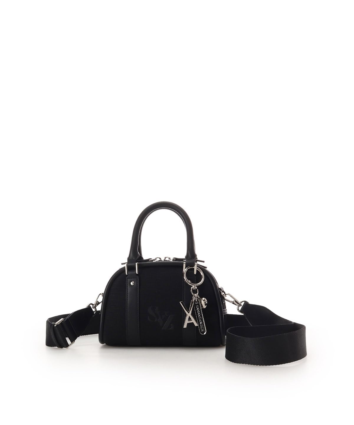 Мини-сумка Boston из коллаборации SAMANTHAVEGA x VARZAR чёрный