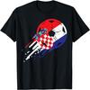 Croazia Bandiera Calcio Croato T-shirt per Uomo Donna Bambini(1)