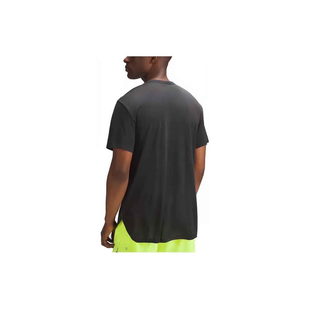 Lululemon Fast And Free T Shirt Men's Graphite Gray LM3EJRS