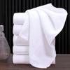 6 PC White Towel Bath Foot Spa Small Square Towel Hotel Club Universal Cotton Small Towel Can Be Embroidered Comfortable Textile Towels for The Home