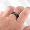 Finger Ring Men Women Engagement Wedding Band Fashion Zircon I Love You Engraved Comfort Fit